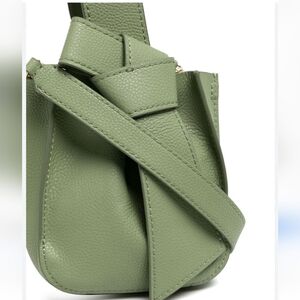 Zac Posen Anthea leather wristlet/Shoulder Bag.‎